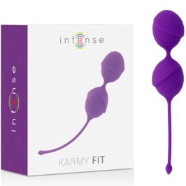 Intense Karmy Fit Kegel Silicone Balls Lilac 20cm - Pelvic Floor Trainer Intense Karmy Fit Kegel Silicone Balls Lilac 20cm - Pelvic Floor Trainer