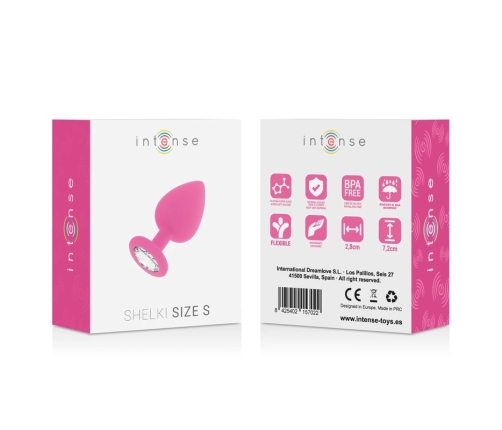 INTENSE - SHELKI S PLUG ANAL FUCHSIA