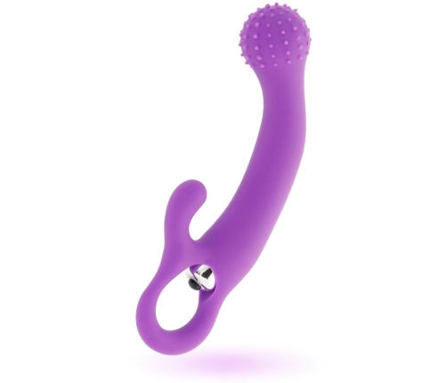 Intense Naila Vibrating Silicone Device Lilac 17.5cm Waterproof