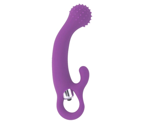 Intense Naila Vibrating Silicone Device Lilac 17.5cm Waterproof