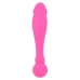 INTENSE Silicone Rick Dual-Sided Pink Flexible Massager 18cm