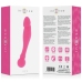 INTENSE Silicone Rick Dual-Sided Pink Flexible Massager 18cm