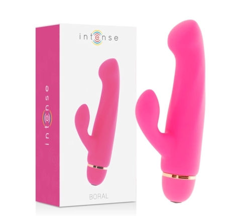Intense Boral Silicone Pink Multi-Speed Intimate Device 17.8cm