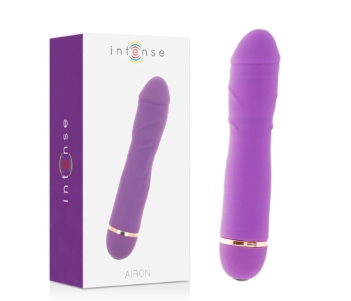 Intense Airon 20-Speed Silicone Device Lilac Ergonomic Waterproof