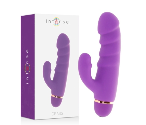 Intense Crass 20-Speed Silicone Lilac Flexible Ergonomic Massager