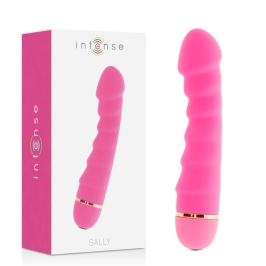 Intense Sally Silicone Personal Massager 20 Modes Pink 16cm Intense Sally Silicone Personal Massager 20 Modes Pink 16cm