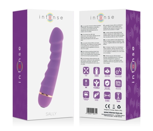 Intense SALLY Lilac 20-Speed Silicone Personal Massager Waterproof
