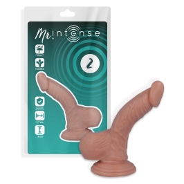 MR INTENSE Model 2 Anatomical Intimate Device 16cm Beige with Suction Cup