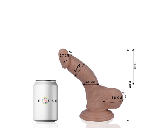 MR INTENSE Model 2 Anatomical Intimate Device 16cm Beige with Suction Cup