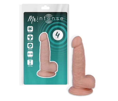 MR INTENSE Model 4 - Anatomical Silicone System, 16.2 cm, Natural Tone