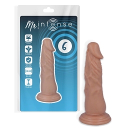 Mr. Intense 6 - Anatomical Intimate Model 16.6 cm with Suction Cup, Natural