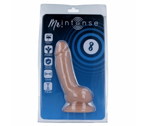 Mr Intense Model 8 Anatomical Intimate Machine, 17.6 x 3.5 cm, Natural