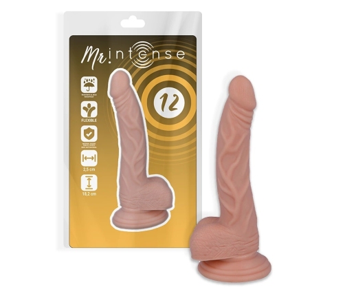MR Intense Model 12 Intimate Silicone System 18.2 cm x 2.5 cm Natural