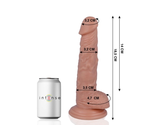 MR INTENSE - 13 PENE REALÍSTICO 18.5 CM -O- 3.2 CM