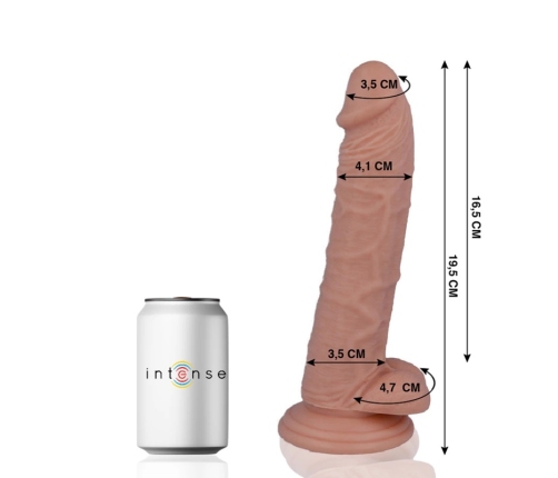 MR INTENSE Model 15 Anatomical Intimate Machine 19.5 cm Beige