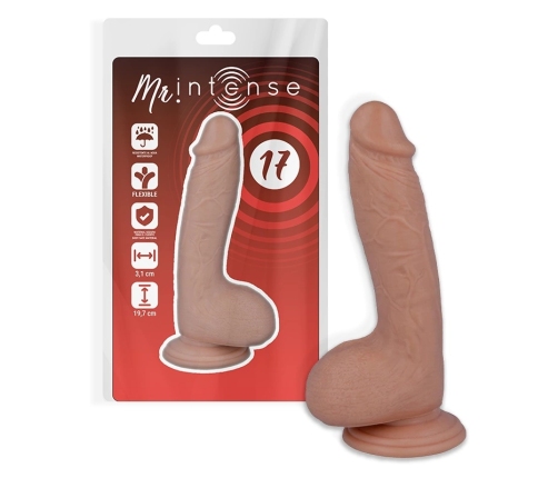 MR INTENSE Model 17 Natural Tone 19.7 cm Intimate Simulator with Suction Cup