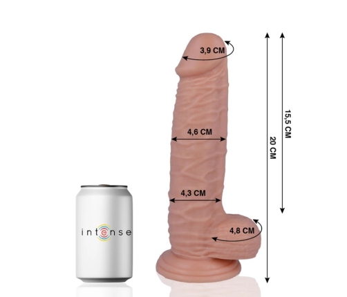 Mr Intense Model 20 Anatomic System 20 cm Natural Colour Suction Base