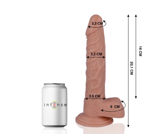 MR INTENSE 21 Anatomical Model 20.1 cm with Suction Cup - Natural Tone