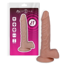 MR INTENSE 21 Anatomical Model 20.1 cm with Suction Cup - Natural Tone