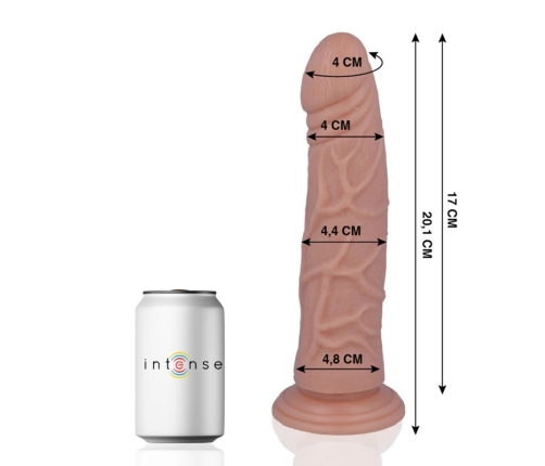 MR INTENSE Model 22 Intimate Device 20.1 cm Natural with Suction Cup