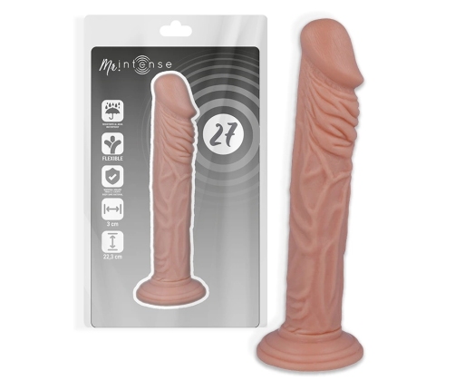 MR INTENSE Model 27 Anatomical Intimate Device 22.3 cm Natural Tone