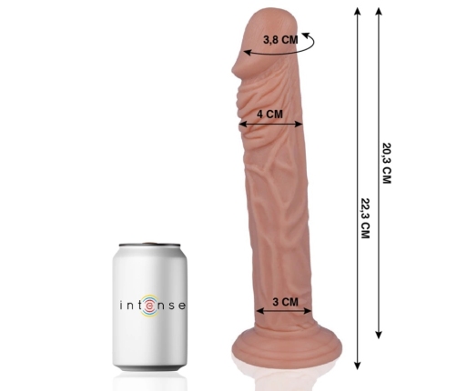 MR INTENSE Model 27 Anatomical Intimate Device 22.3 cm Natural Tone