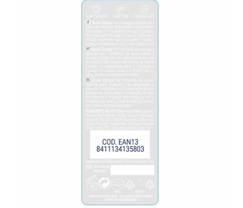 CONTROL - 2 EN 1 MASSAGE & PLEASURE EXOTIC 200 ML