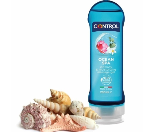 CONTROL - 2 EN 1 MASSAGE & PLEASURE MEDITERRANEAN SEA 200 ML