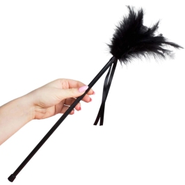 SecretPlay Feather Teaser Black 40cm - Sensual Touch Accessory SecretPlay Feather Teaser Black 40cm - Sensual Touch Accessory