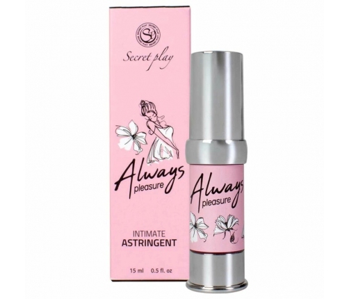 Secret Play Always Virgin Intimate Astringent Gel 15ml Vegan Formula