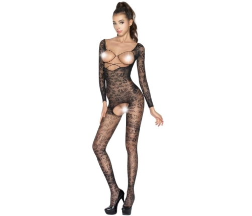 PASSION BS031 Bodystocking Black - Elegant Fishnet One Size