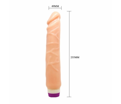 Baile Waves of Pleasure Intimate Vibrating System 25.5cm Natural