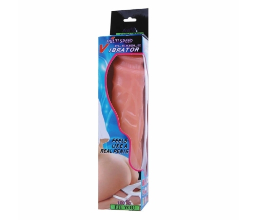 Baile Waves of Pleasure Intimate Vibrating System 25.5cm Natural