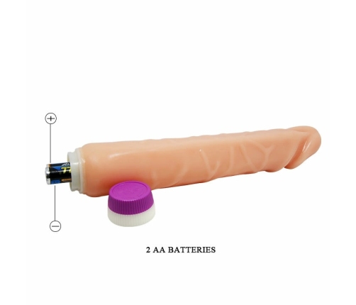 Baile Waves of Pleasure Intimate Vibrating System 25.5cm Natural