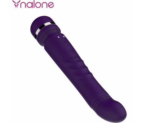 Nalone Yoni Dual-Ended Silicone Massager 230mm, 7 Modes, Purple
