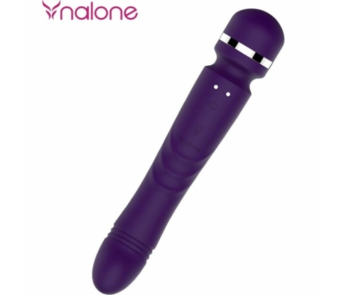 Nalone Yoni Dual-Ended Silicone Massager 230mm, 7 Modes, Purple