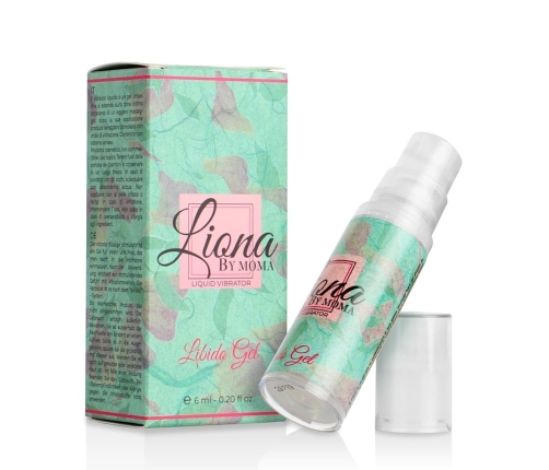 LIONA BY MOMA - VIBRADOR LIQUIDO LIBIDO GEL 6 ML