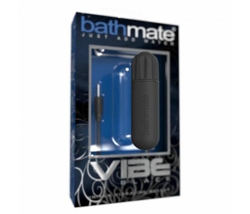 Bathmate Vibe Black Rechargeable Intimate Stimulation Bullet 8cm