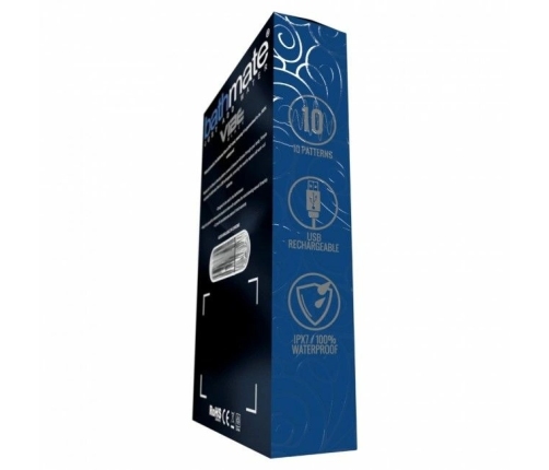 Bathmate Vibe Black Rechargeable Intimate Stimulation Bullet 8cm