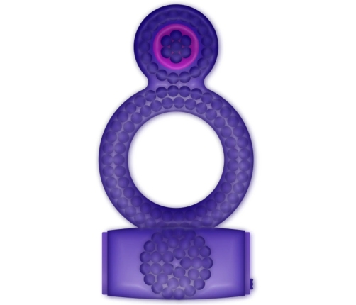 CASUAL LOVE - RING VIBRATING DOUBLE PLEASURE PURPLE