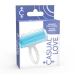 CASUAL LOVE Blue Vibrating Silicone Ring with Dual Application