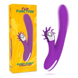 Fun Function Bunny Funny Vibration 2.0 Intimate Wellness Device Pink Fun Function Bunny Funny Vibration 2.0 Intimate Wellness Device Pink