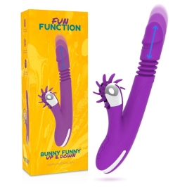FUN FUNCTION Bunny Funny Up & Down 2.0 Silicone Intimate Device Pink 24cm FUN FUNCTION Bunny Funny Up & Down 2.0 Silicone Intimate Device Pink 24cm