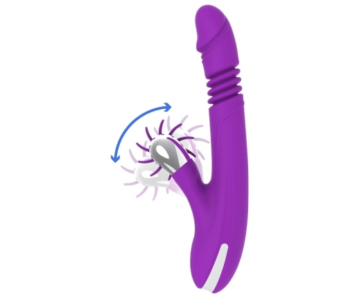 FUN FUNCTION Bunny Funny Up & Down 2.0 Silicone Intimate Device Pink 24cm