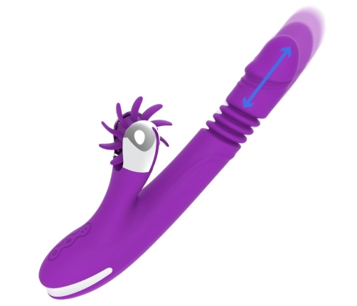 FUN FUNCTION Bunny Funny Up & Down 2.0 Silicone Intimate Device Pink 24cm