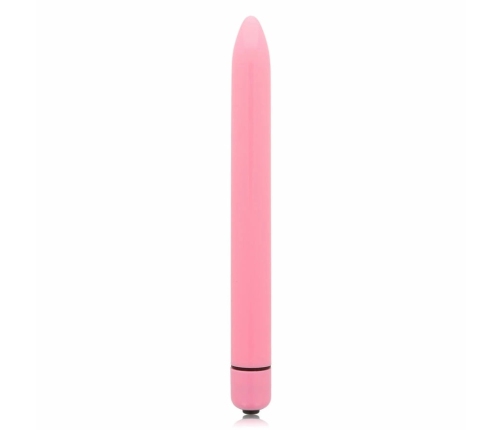 Glossy Slim Pink - Compact Vibrating Massager, Water-Resistant, 16.5cm
