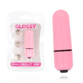Glossy Small Bullet Vibe Pink - Compact Waterproof Vibrating Device Glossy Small Bullet Vibe Pink - Compact Waterproof Vibrating Device