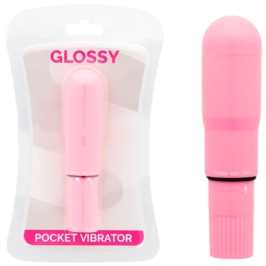 Glossy Pocket Vibrator Pink - Compact Waterproof ABS Model 107mm Glossy Pocket Vibrator Pink - Compact Waterproof ABS Model 107mm