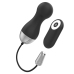 Brilly Glam Ian Remote Control Intimate Device Black/Silver 19cm USB