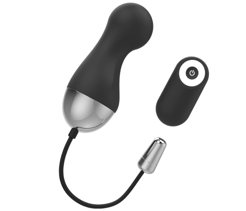 Brilly Glam Ian Remote Control Intimate Device Black/Silver 19cm USB